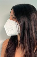Masques faciaux jetables FFP2 NR FF02 en tissu non tissé, 5 couches, anti-poussière, avec valve, pince-nez réglable, protection contre la poussière et les gaz nocifs