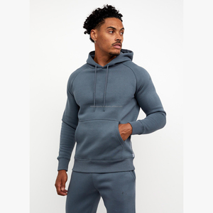 Sweat-shirt à capuche en coton 100% délavé à l'acide, nouvelle arrivée, vêtements d'extérieur à col rond uni, style streetwear, pour homme - Product Image 4