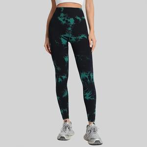 Pantalon de yoga à séchage rapide pour femmes, taille haute, levage de la hanche, leggings de sport pour l'entraînement, le sport, la course à pied - Product Image 1