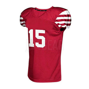 Uniforme de fútbol americano de alta calidad diseñado para una máxima protección y hecho de tela de poliéster duradera - Product Image 4