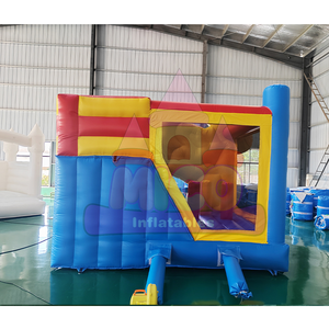 Commercial Grade PVC Inflatable Bouncy Castle Kids <b>Trampoline</b> Bounce House Easy Setup Indoor Outdoor Children Jumping Castle - Product Image 3