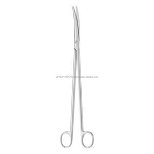 Ciseaux de dissection Nelson Metzenbaum, courbés, à bout arrondi, en acier inoxydable, 11 pouces, instrument chirurgical, certifié CE ISO, OEM privé - Product Image 1