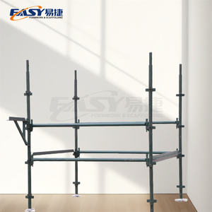 Matériau de construction EASY Peint/galvanisé Utilisé AU/NZ Marché Roues Type Quickstage Escalier <span class=keywords><strong>Échafaudage</strong></span> Système Kwikstage à vendre - Product Image 1