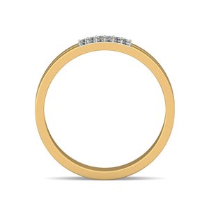 Ishi Diamonds Anillo de diamantes cultivados en laboratorio de oro de 18K para hombre - Product Image 3