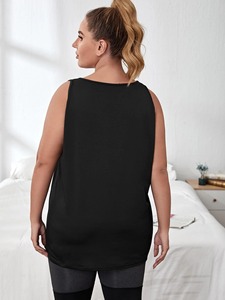 เสื้อแขนกุดสำหรับผู้หญิงเสื้อแขนกุดฟิตเนสขนาดกำหนดเองได้ - Product Image 3