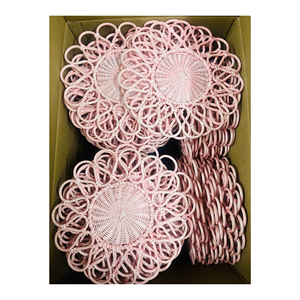 Napperon en rotin de haute qualité et à prix compétitif/Napperon tissé naturel de l'artisan du Vietnam, fait à la main et écologique - Product Image 2