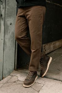 2025 été nouveaux hommes décontracté coton lin sergé costume pantalon respirant taille élastique léger droit polyvalent cravate corde longue plate - Product Image 3