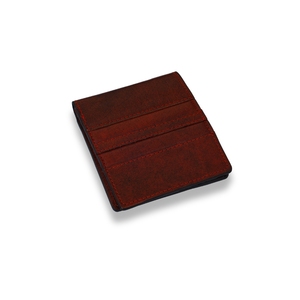 Custom Logo Unisex Eco-Friendly Fashion <b>Wallet</b> High Quality Genuine Leather Slim Bifold Open <b>Fold</b> Closure Short Length for Cash - Product Image 2