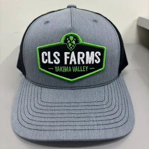 Custom Logo 6-Panel Mid Profile Trucker Hat Outdoor Mesh Back Vietnam OEM Casual Sport Cap Custom <b>Patch</b> CVC Unisex Sporty Common - Product Image 1