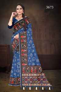 Pure dola soie impression numérique meilleure qualité tissu design exclusif 6.30 mètre - Product Image 6