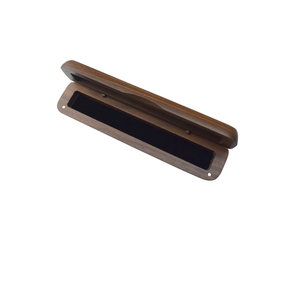 Boîte à stylo en bois unique Logo personnalisé écologique produit de vente populaire stylo en bois avec étui stylo cadeau meilleure vente - Product Image 3