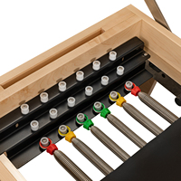 Machine de Pilates ProCircle PCH88-X en chêne - Équipement de gym durable et écologique en chêne et cuir PU pour usage domestique et studio de Pilates - Garantie 3 ans