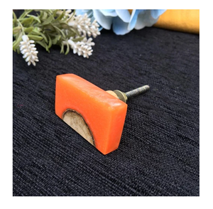 Wooden & Resin Door <b>Cabinet</b> Knobs Luxury Wood Resin Metal Door <b>Cabinet</b> resin Knob Handle Made in India - Product Image 4