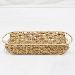 Top Trending Oval Paper Rope Tray Container Vietnam Manufacture Supply for Home Organization <b>Storage</b> <b>Boxes</b> & Bins - Product Image 1
