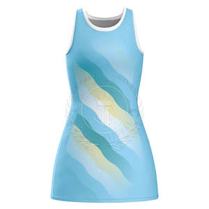 Uniforme de Netball Personalizado para Mujer Adulta, 100% Poliéster, Transpirable, Ligero, de Secado Rápido, Cómodo, Servicio OEM, MOQ Bajo - Product Image 2