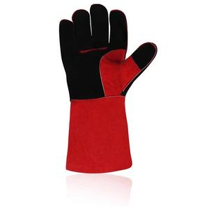 Nouveau 2025 vente en gros hommes gants prix usine chaleur résistant au feu BBQ gant en cuir gants de soudage - Product Image 2