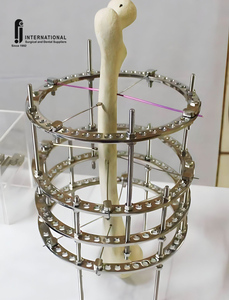 Vente chaude Optifix Premium en acier inoxydable de qualité allemande manuel léger réutilisable base coude articulation ensemble de Fixation orthopédique - Product Image 2