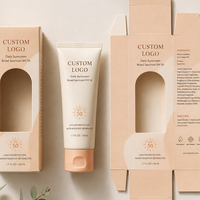 Boîte d'emballage OEM en carton blanc, boîte en papier personnalisée pour cosmétiques et soins de la peau, impression d'emballage, boîtes pliantes en carton blanc