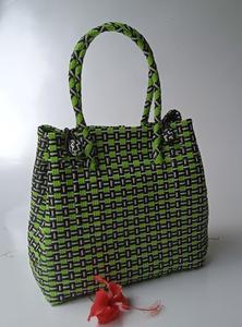 Bolsos ecológicos para mujer de la mejor calidad, moderno y moderno tejido de paja de plástico reciclado, elegante bolso de nuevo estilo - Product Image 5