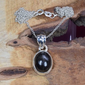 Bijoux pendentifs style bohème faits à la main en argent sterling 925 Onyx noir pierre précieuse tendance bijoux pendentifs pour femmes cadeau pour elle - Product Image 4