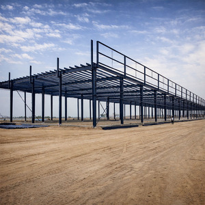 مباني صناعية مسبقة الصنع منخفضة التكلفة بهيكل فولاذي وألواح أساسية للمستودعات - Product Image 6