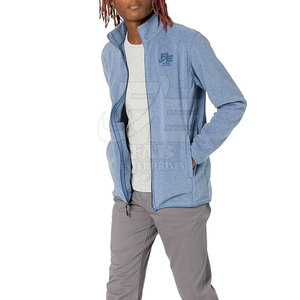 Unique Design High Quality Winter Hooded <b>Fleece</b> Zipper <b>Jacket</b> for Men Eco-Friendly & Breathable OEM Service Available - Product Image 4