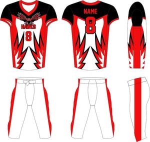 Uniforme de Fútbol Americano de Manga Corta de Secado Rápido y Alta Calidad, Anti-UV, 100% Poliéster, Sublimación Personalizada, Servicio OEM al por Mayor - Product Image 6