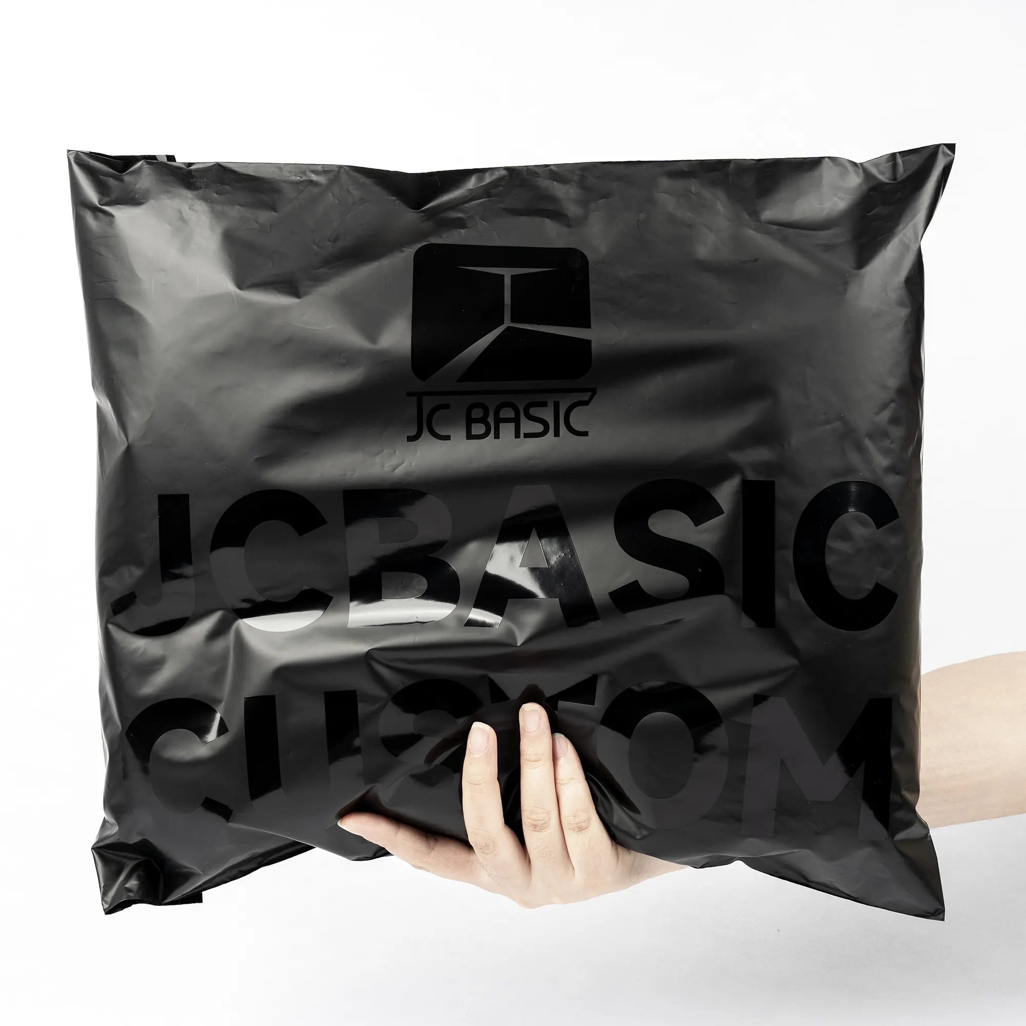 Benutzer definierte kompost ierbare Mailer Taschen Biologisch abbaubare bedruckte Mailer Plastiktüte Kleidung Versand Poly Mailer Tasche