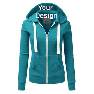 เสื้อฮู้ดแขนยาวของผู้หญิงเสื้อผ้าลำลองผ้าคอตตอน100% สำหรับฤดูหนาวโลโก้ตามสั่ง - Product Image 2