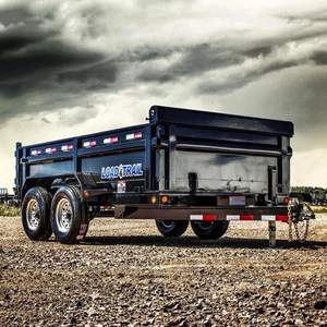 Remolque basculante hidráulico de 16 'para carretera, remolque basculante con cargador 170HDT, remolques basculantes para tractores, tractores agrícolas. - Product Image 6