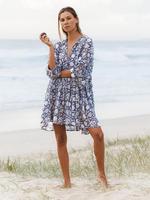 Imprimé Maxi femmes filles robe pur coton indien bloc impression tenue décontractée été soirée robe de soirée en gros longue Midi en vrac