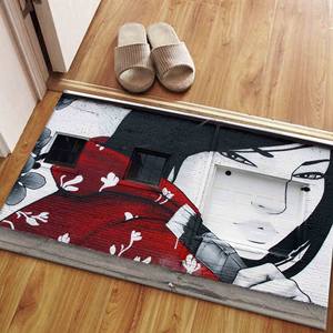 Tapis imprimé graffiti vibrant - Art moderne pour chaque espace, tapis en velours - Product Image 5