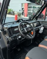 Can-Am Defender 4x4 UTV manuel noir avec cabine fermée, moteur 4 temps à essence, certifié CEE, véhicule utilitaire avec blocage de différentiel