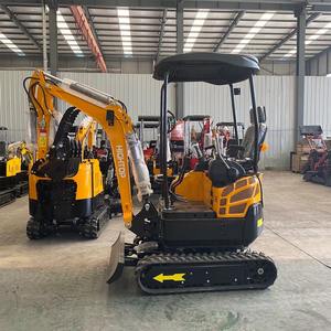 Mini-excavatrice sur chenilles Laidong de 2,5 tonnes, moteur PLC haute efficacité/pompe KOOP, boîte de vitesses, garantie de 4 ans, vente d'équipements de construction - Product Image 1