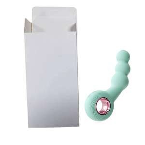 Vibrador Anal 2 en 1 con Diseño de Algodón de Azúcar, Tapón Anal Eléctrico, Juguete Sexual para Adultos, 120 Unidades por Caja - Product Image 1