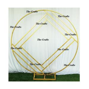 Toile de fond de mariage en métal de couleur blanche avec toile de fond de la plus grande qualité pour une utilisation décorative intérieure et extérieure - Product Image 5