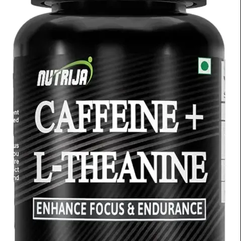 Caféine Naturelle 100MG Plus L-Théanine 200MG - 30 capsules