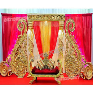 ไฟเบอร์ Paisley อุปกรณ์ประกอบฉากตกแต่งเวทีแต่งงานอุปกรณ์ประกอบฉากฉากหลังแต่งงานสำหรับเวที - Product Image 1