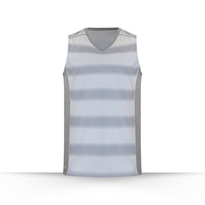 2024ชุดบาสเก็ตบอลสำหรับเยาวชนผลิตตามสั่งสำหรับผู้ชายเสื้อบาสเก็ตบอลไซส์ใหญ่ระบายอากาศได้ดีสำหรับใส่เล่นกีฬา - Product Image 5