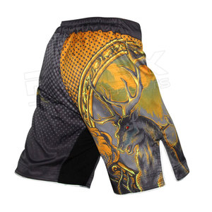 Short d'entraînement MMA confortable pour hommes Custom Rash Guard Wrestling Fight Boxing BJJ Karaté Taekwondo-Vente en gros OEM disponible - Product Image 6