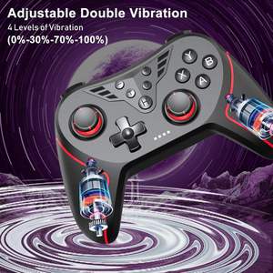 Manettes sans fil haute précision personnalisées pour le jeu, longue durée de vie de la batterie, connexion BT, compatible PC, PS4, Xbox - Product Image 4