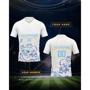 Maillots de football américains pour adultes de haute qualité, service de découpe automatisée, vêtements de football, couleur blanche - Product Image 4