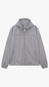 Veste en nylon à capuche légère et imperméable pour homme Survêtement coupe-vent respirant pour la pêche Randonnée Veste personnalisée pour homme - Product Image 3