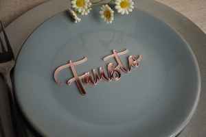 Ronds de serviette en rotin Décor de table en osier Ronds de serviette élégants pour une expérience culinaire élégante - Product Image 3