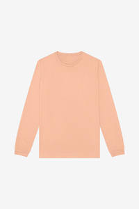 Camiseta de Manga Larga para Hombre, Algodón Premium Ligero, Cuello Redondo, Color Sólido, Estilo Urbano, Otoño 2026, Venta al Por Mayor - Product Image 4