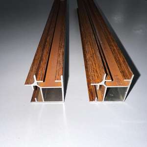 อลูมิเนียมลายไม้ใช้สําหรับประตูและหน้าต่าง ผลิตในโรงงานอลูมิเนียม song hong ของเวียดนาม - Product Image 5