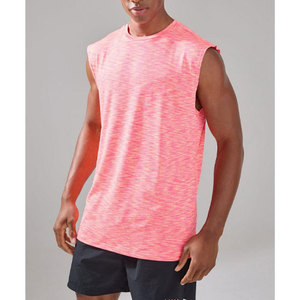 เสื้อกล้ามผู้ชายไม่มีแขนสีทึบดีไซน์ตามสั่ง2025 - Product Image 1