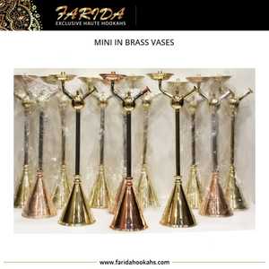 2023 meilleure qualité Mini Farida narguilé ensemble Vases en laiton massif avec des techniques de laque de Style égyptien traditionnel unique nouveauté - Product Image 4