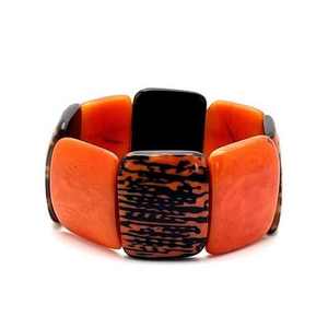 Brazalete de Resina Artesanal de Alta Calidad para Mujer, Brazaletes Modernos de Estilo Indio, Color y Tamaño Personalizables, Ideal para Uso Diario - Product Image 5