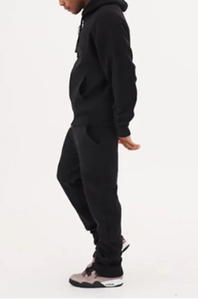 Vente en gros de survêtements personnalisés pour hommes, ensembles de jogging vierge OEM de haute qualité, top ventes, cuir lourd imprimé de logo personnalisé - Product Image 4